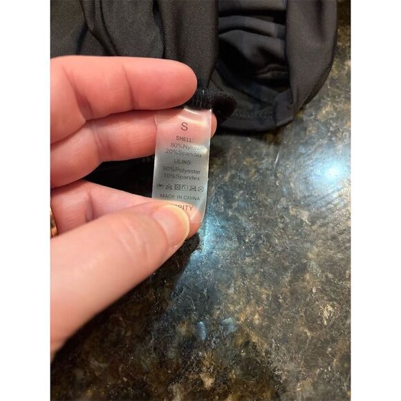 B2PRITY Women's Black Halter One Piece Swimsuit Size S - Picture 8 of 8